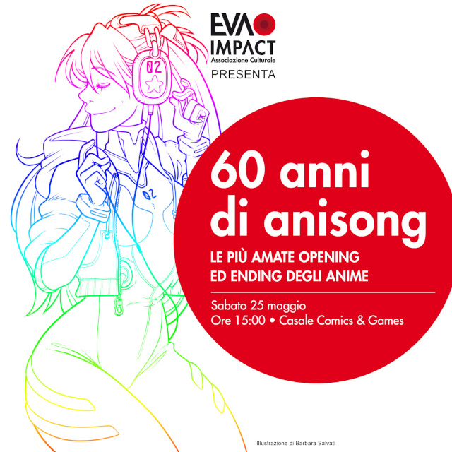 EVA IMPACT presenta 60 anni di anisong - Le più amate opening ed ending degli anime