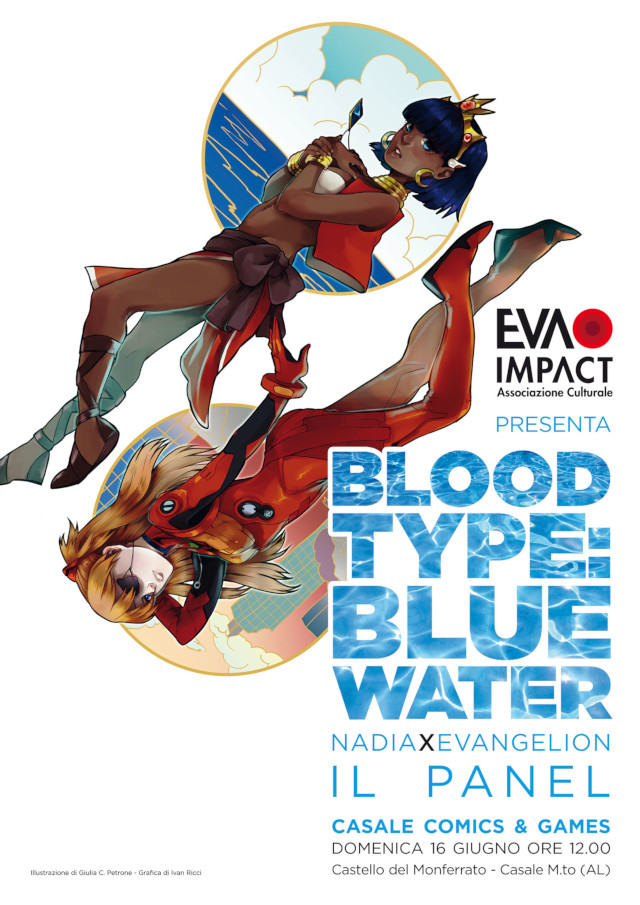 EVA IMPACT presenta Blood Type: Blue Water - Nadia × Evangelion