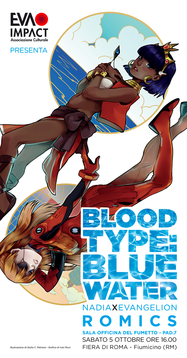 EVA IMPACT presenta Blood Type: Blue Water - Nadia × Evangelion