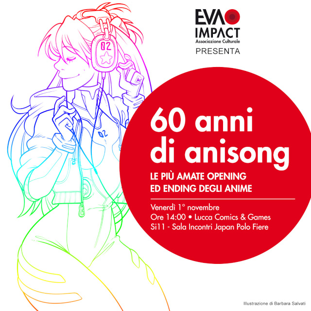 EVA IMPACT a Lucca Comics & Games 2024 - 60 anni di Anisong