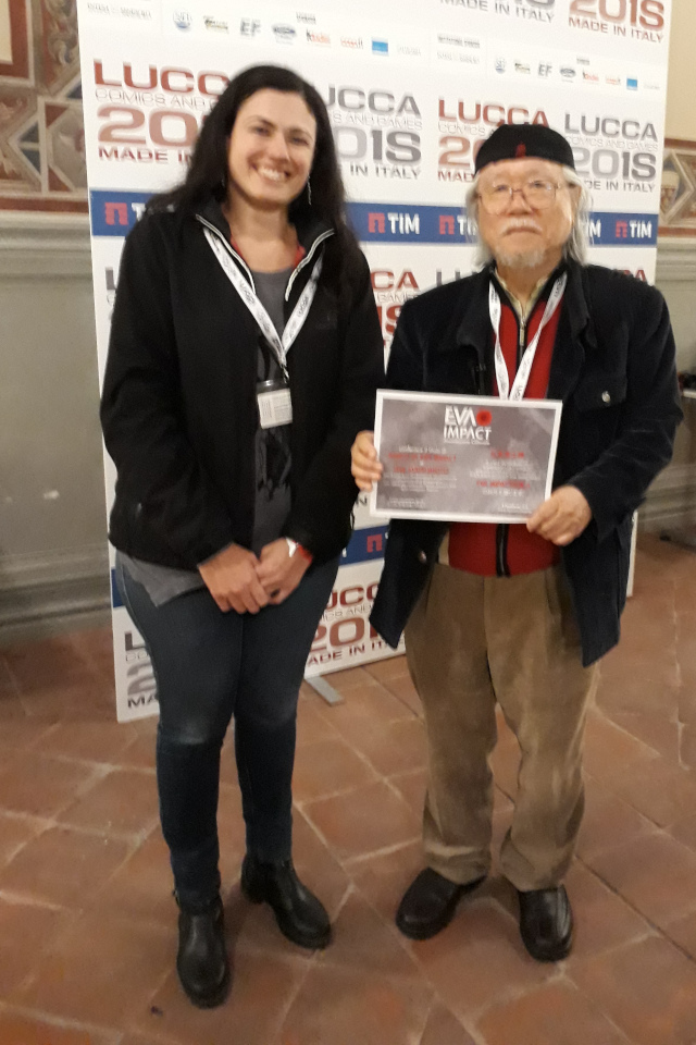 EVA IMPACT conferisce a Leiji Matsumoto il titolo di Amico di EVA IMPACT