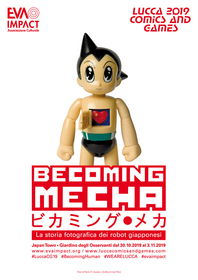 Becoming Mecha - La storia fotografica dei robot giapponesi - Lucca Comics & Games 2019