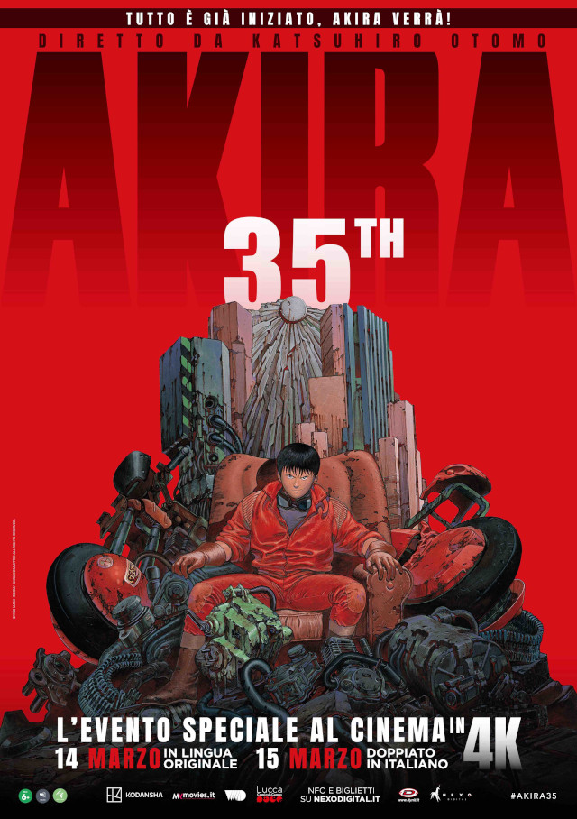 Akira - Nexo Anime al cinema - Sconti e biglietti omaggio da EVA IMPACT e Nexo Digital
