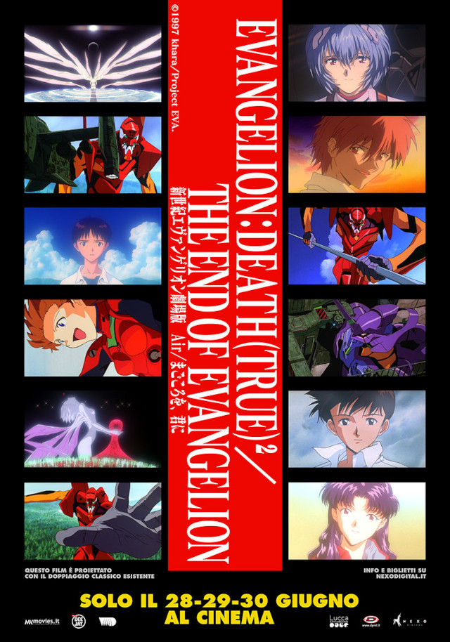 Evangelion: Death(true)²/The End of Evangelion - Nexo Anime al cinema - Sconti e biglietti omaggio da EVA IMPACT e Nexo Digital