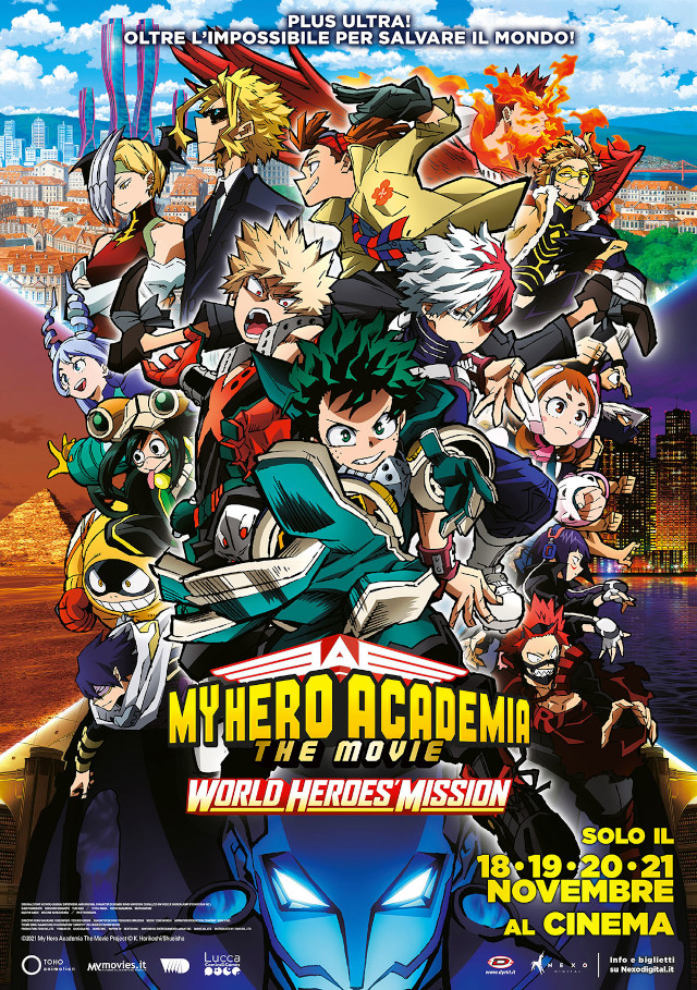 My Hero Academia - The Movie: World Heroes’ Mission - Nexo Anime al cinema - Sconti e biglietti omaggio da EVA IMPACT e Nexo Digital