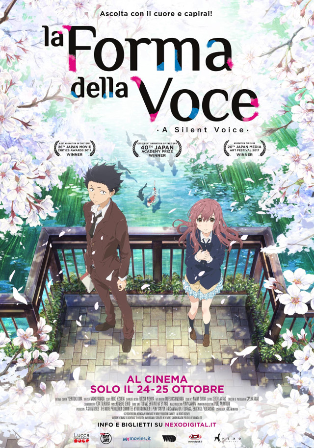 La forma della voce - Nexo Anime al cinema - Sconti e biglietti omaggio da EVA IMPACT e Nexo Digital