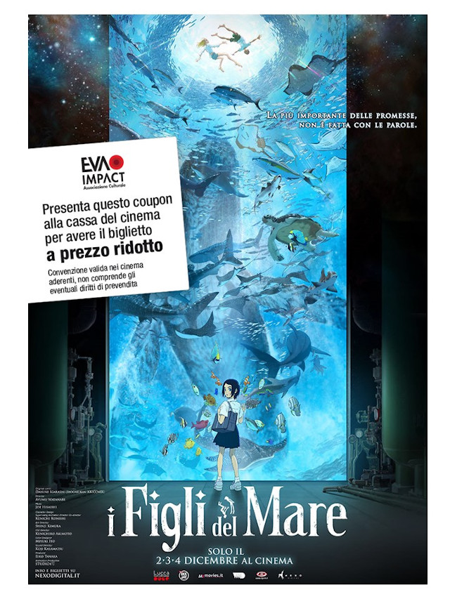 Coupon per un biglietto a tariffa ridotta per I Figli del Mare