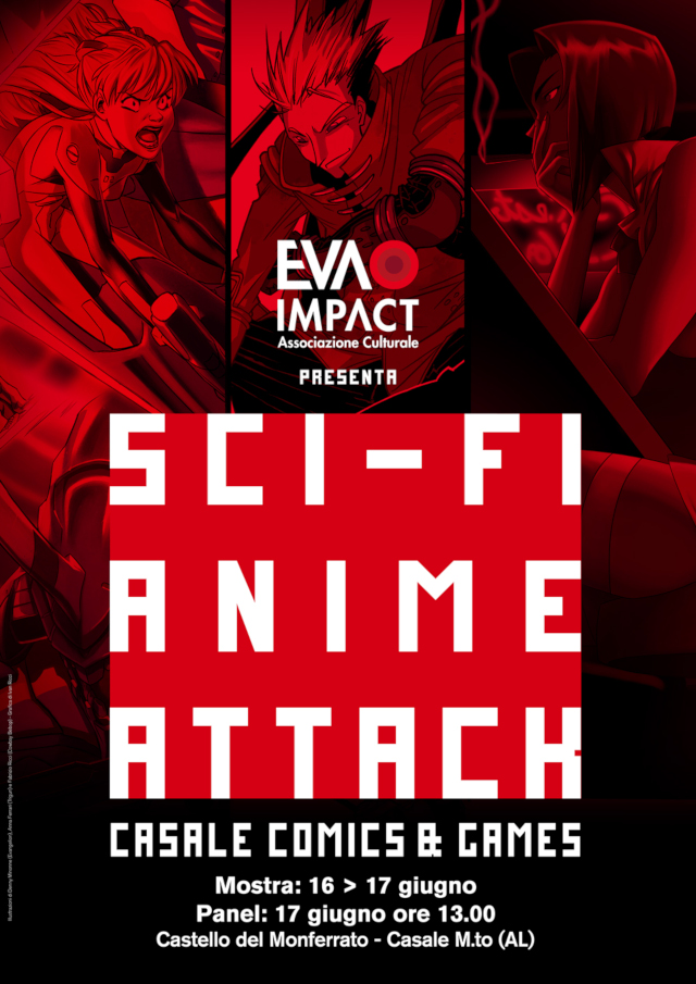 EVA IMPACT presenta Sci-Fi Anime Attack - Evangelion, Cowboy Bebop e Trigun: i tre alfieri del rinascimento anime all'alba del terzo millennio