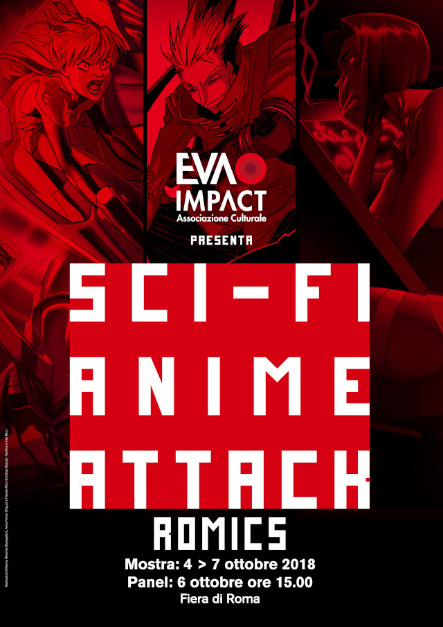 EVA IMPACT presenta Sci-Fi Anime Attack - Evangelion, Cowboy Bebop e Trigun: i tre alfieri del rinascimento anime all'alba del terzo millennio