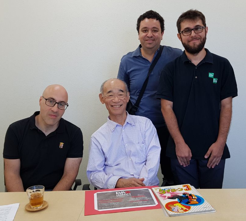 EVA IMPACT conferisce a Yoshiyuki Tomino il titolo di Amico di EVA IMPACT